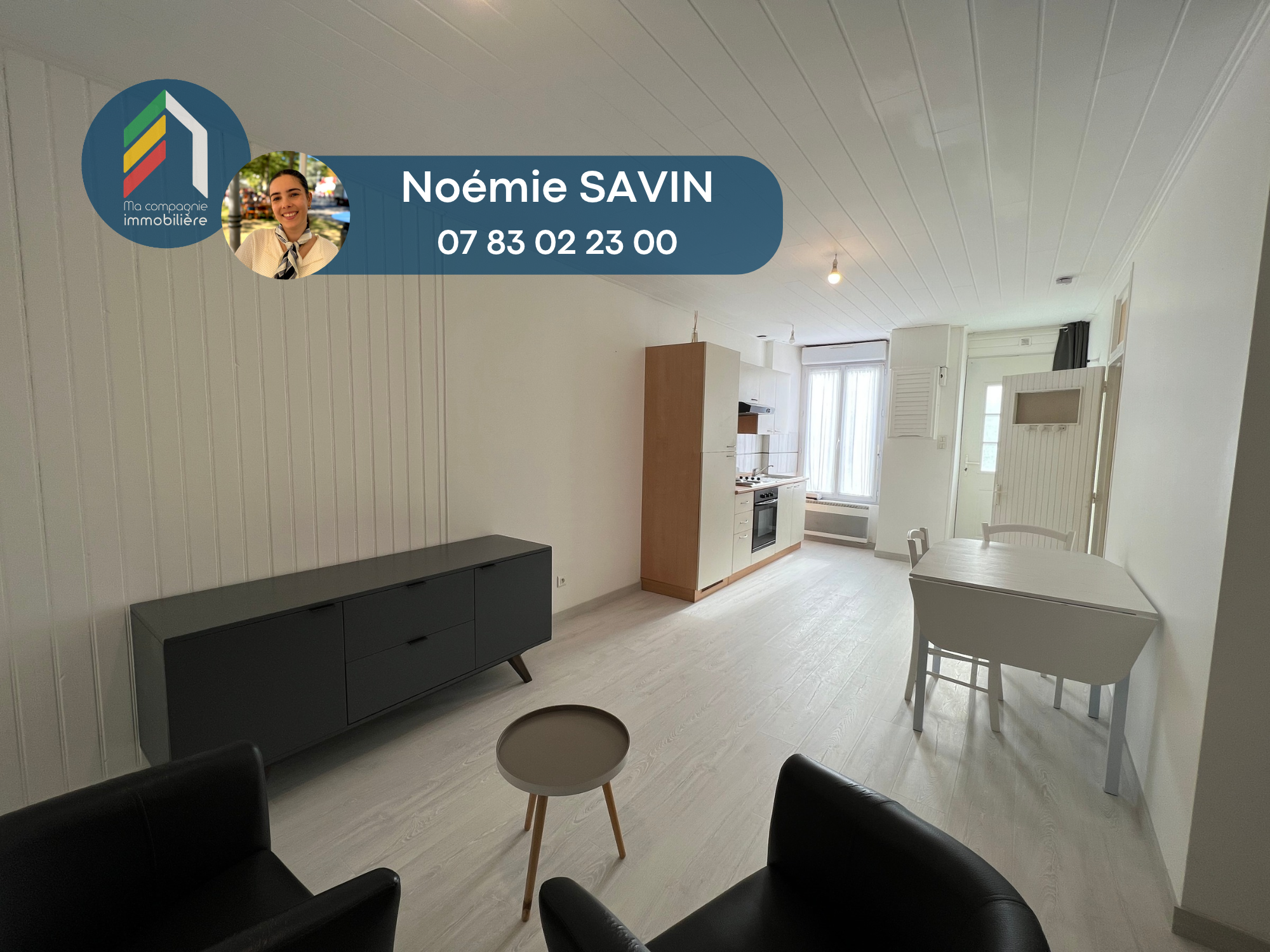 Studio meublé - centre Saint-Laurent-sur-Sèvre