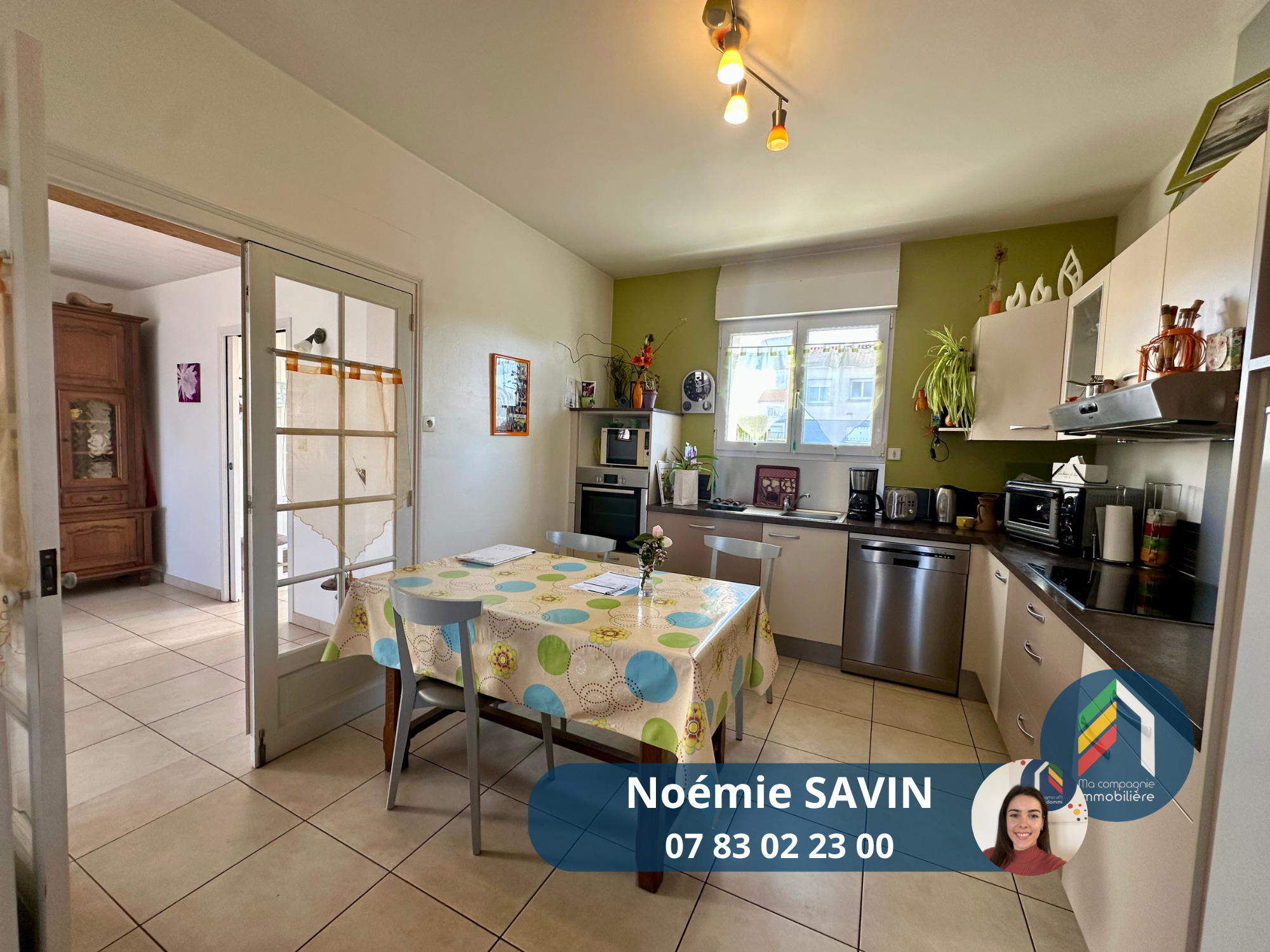 Maison 4 pièces, 92 m2, garages et jardin - vente à terme