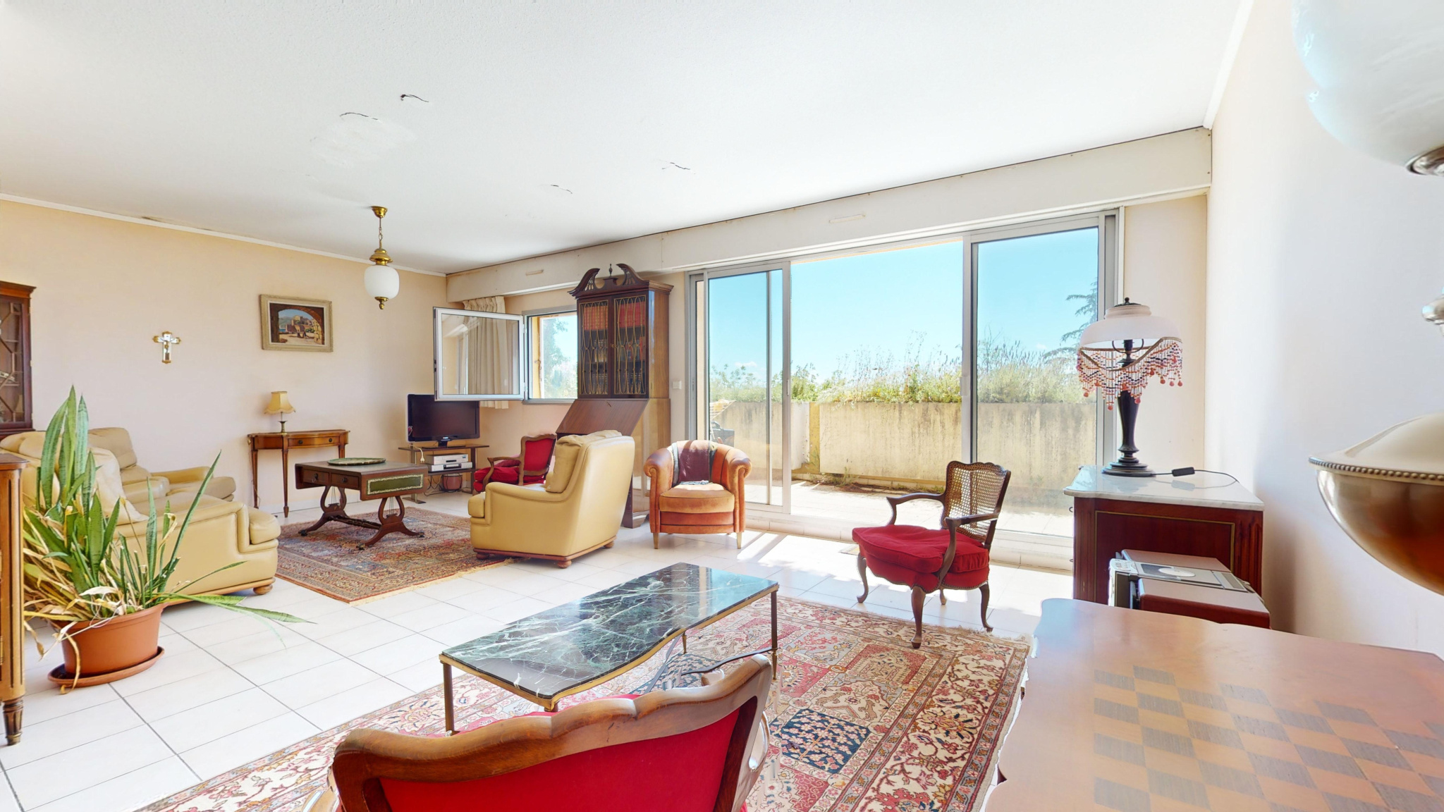 Appartement type 4 avec grand balcon