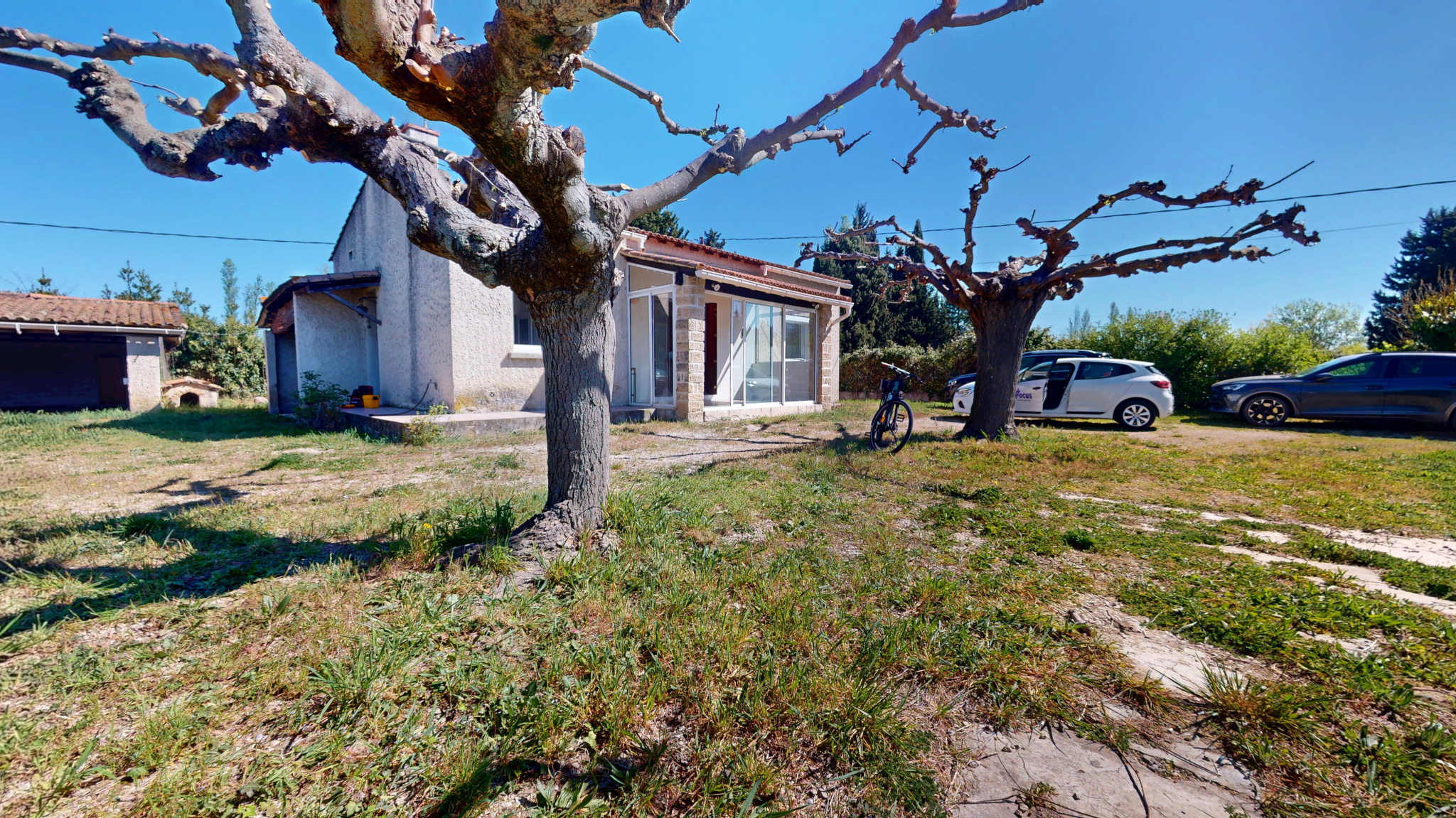 Maison 3 chambres sur terrain arboré de 1 800 m2