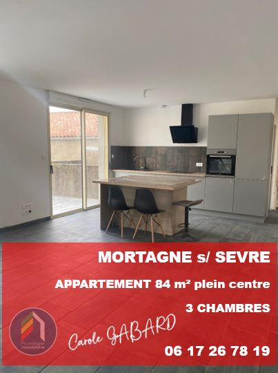 COEUR  MORTAGNE s/ SEVRE - 84m2 - 3 CHAMBRES - DISPO FIN NOV