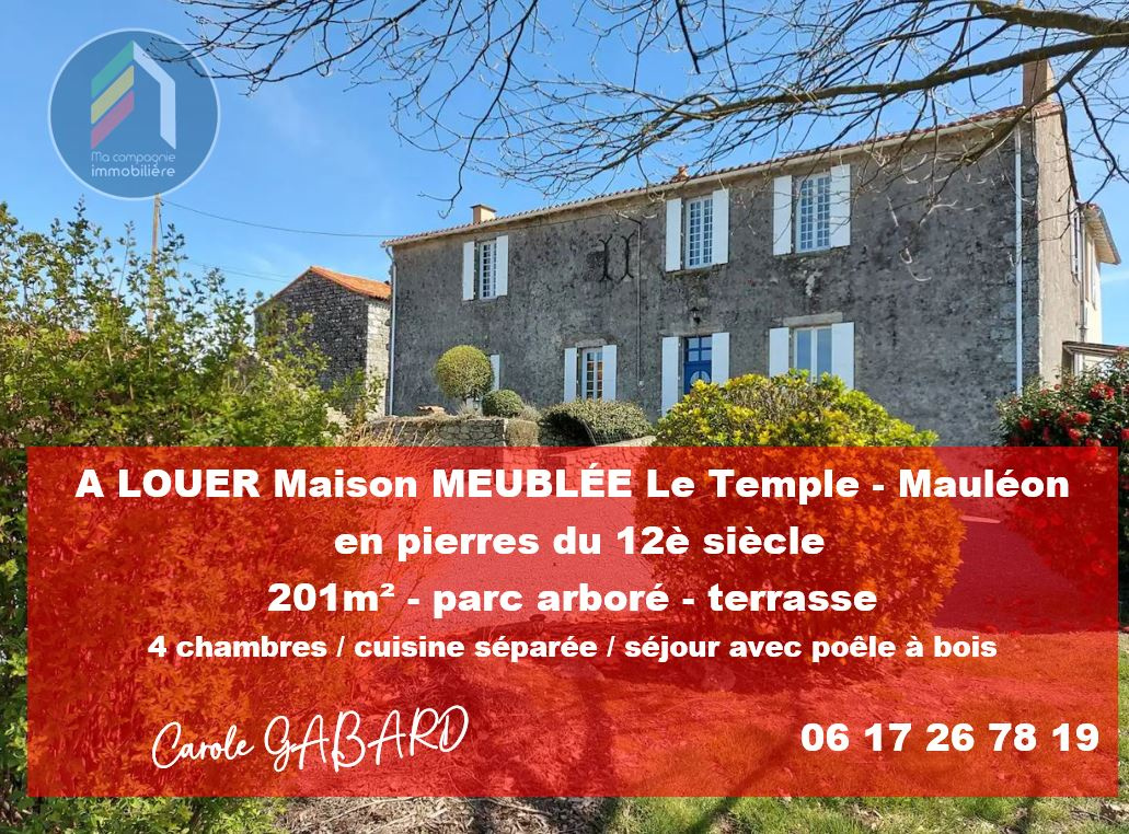 Maison MEUBLÉE proximité 2X2 NANTES - CHOLET - DISPO DEBUT N