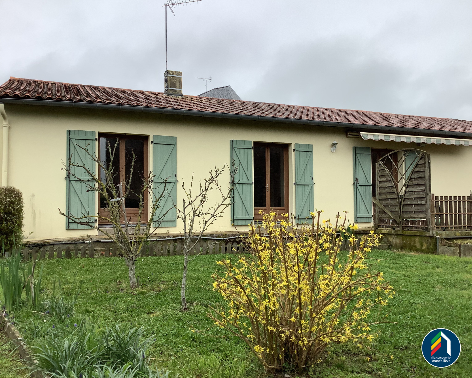 Maison de plain-pied centre de Maulévrier