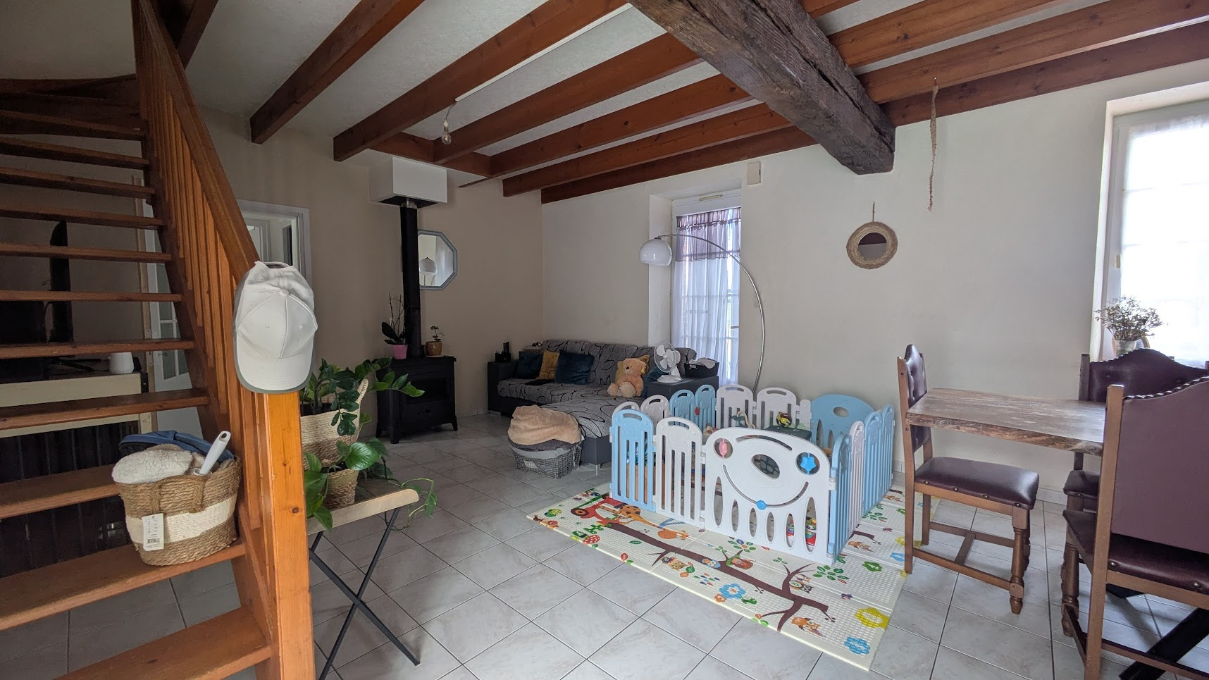 Maison familiale 4 chambres avec garage et jardin