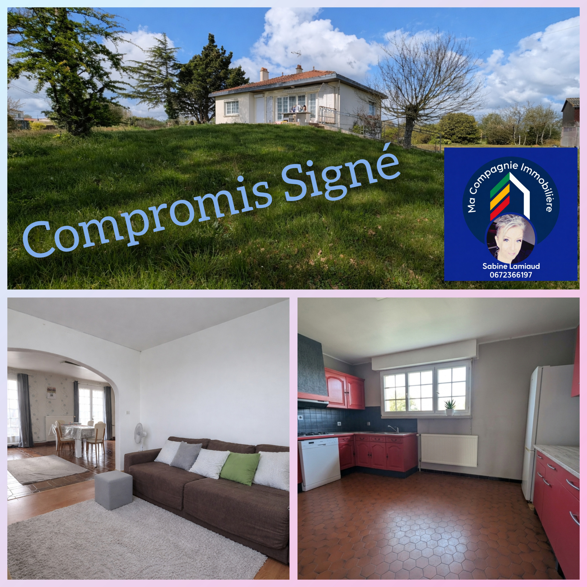 Charmante maison avec grand terrain et dépendances