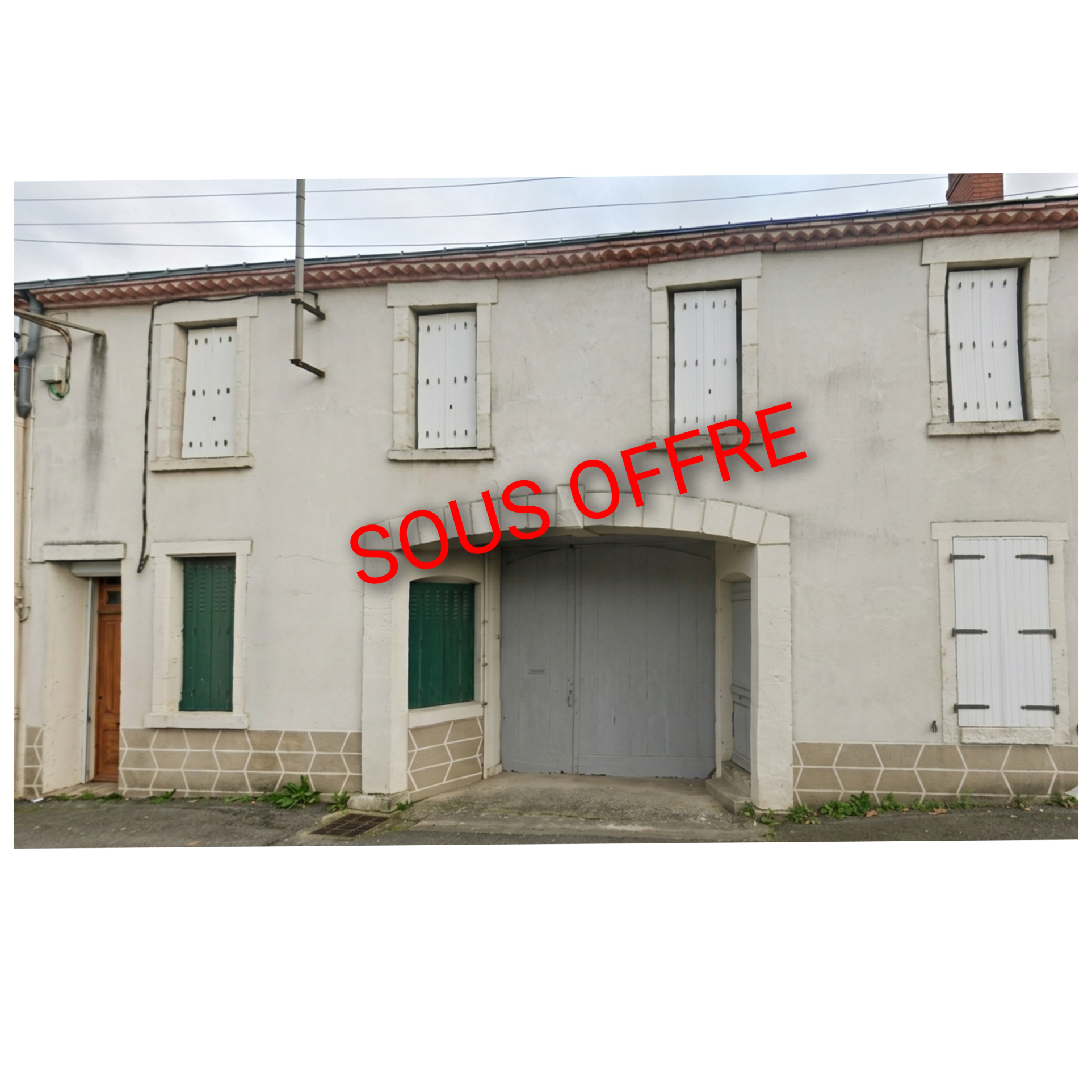 Maison à réhabiliter : volumes généreux et multiples possibi