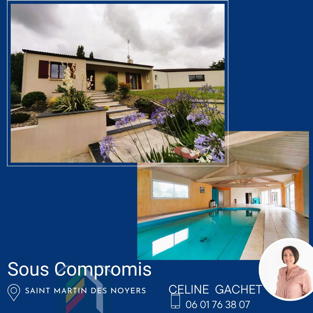 Maison familiale sur sous sol avec dépendances, garage et pi