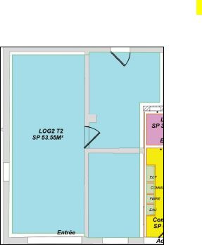 Bourg-en-Bresse centre nord appartement à rénover