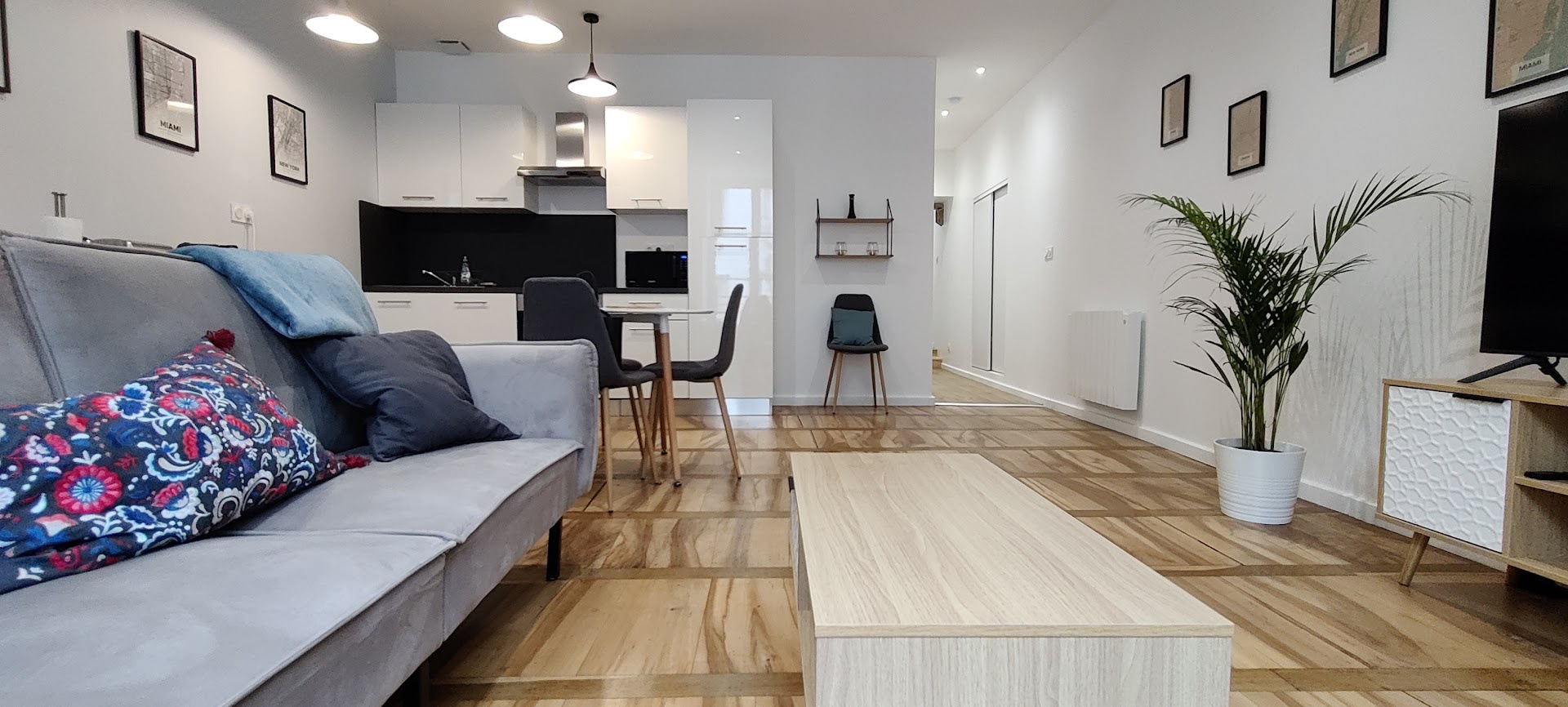 Magnifique appartement meublé deux pièces au coeur de Belley