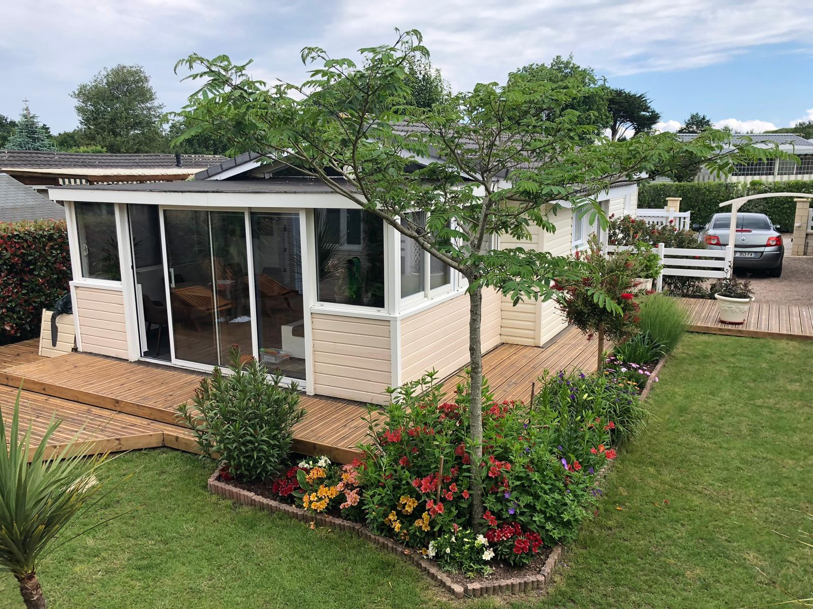 Chalet de vacances résidentiel.