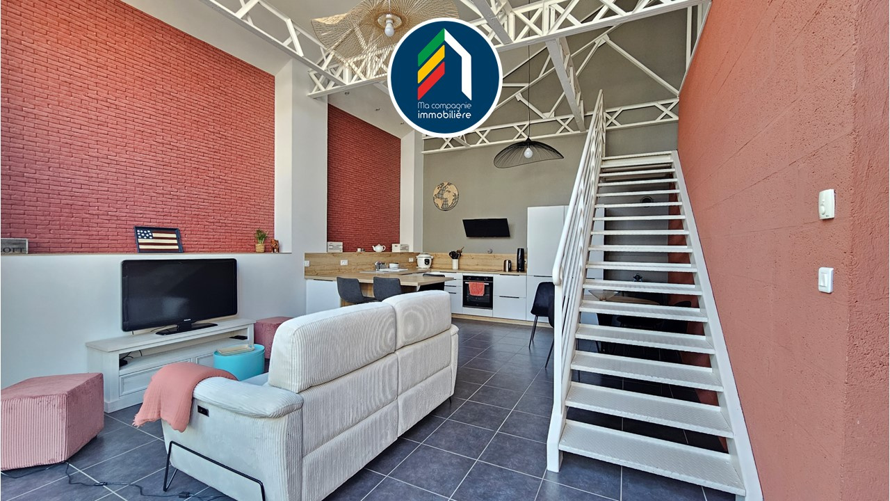 Maison esprit loft aux Herbiers à deux pas du coeur de ville